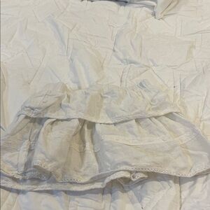 H&M White Layered Kids Skirt